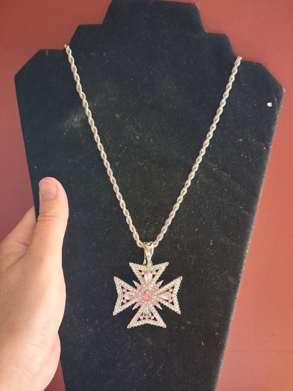 30 inch Cross necklace